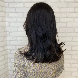 セミロング カラー abilita AZUSAのヘアスタイル