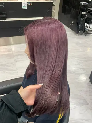 セミロング カラー 🍒KUMAGAI 🍒のヘアスタイル