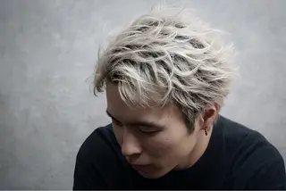 ショート カラー パーマ メンズ 【メンズ特化】玉貞 健太のヘアスタイル