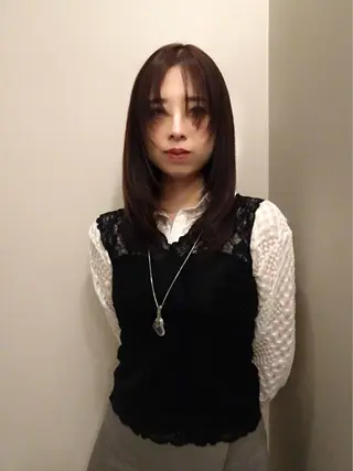 セミロング ニュアンスヘア🪡 nenekaのヘアスタイル