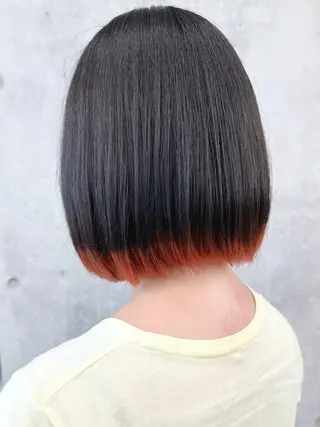 ミディアム 小顔ボブ/お悩み解決 /ボブパーマ/とういのヘアスタイル