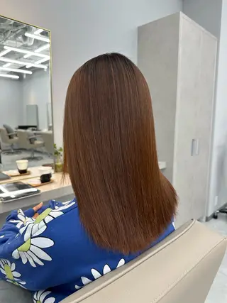ロング 佐々木 玲のヘアスタイル