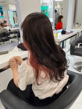 カラー 似合わせ💗骨格矯正 💗透明感カラー💗のヘアスタイル