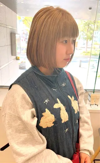 ショート カラー 安藤 明日翔のヘアスタイル