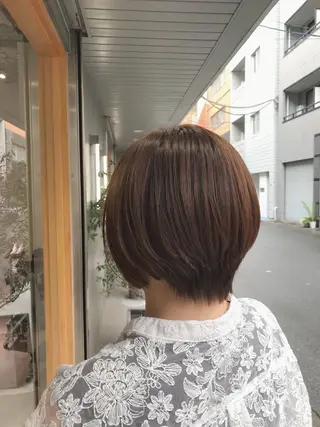 ショート moi-meme.soe所属・タナカ リナのヘアスタイル