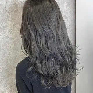 セミロング カラー 明石遼/ベージュ / ピンクのヘアスタイル