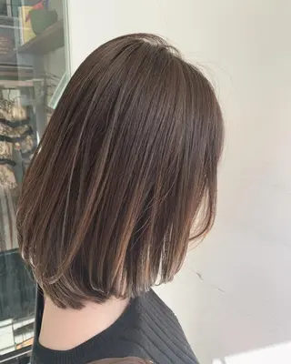 ミディアム カラー ヘアアレンジ ◎モチマル チアキ◎のヘアスタイル