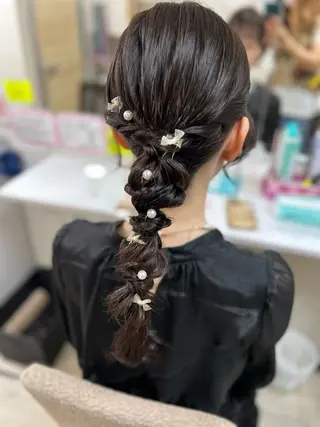 ロング へアセット/心斎橋 支持率No.1✨🌈のヘアスタイル