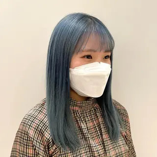 ロング サエ/ レイヤー/パーマのヘアスタイル