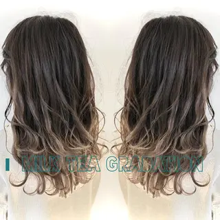 ロング カラー パーマ ヘアアレンジ メンズ キッズ ネイル マツエク・マツパ ✂️髪質改善 /ヤマモトトキオ✂️のヘアスタイル