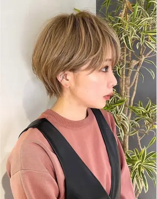 ショート 似合わせショート 森岡俊亮のヘアスタイル