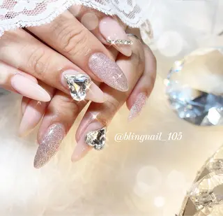 ネイル 23時まで❤︎韓国、 ワンホンネイルのネイルデザイン