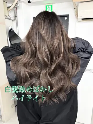 ロング カラー 大森 陽向のヘアスタイル