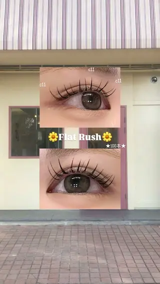 マツエク・マツパ seran EYELAのマツエク・マツパデザイン