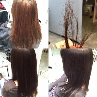 ショート ミディアム セミロング ロング カラー Re:ta KANZOのヘアスタイル