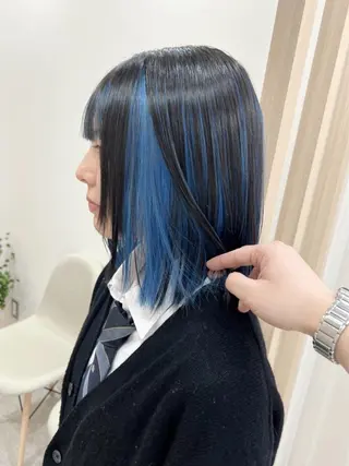 ミディアム カラー ✨【公式】 juhl.横浜✨のヘアスタイル