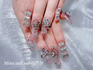 ネイル 🎀鈴音🎀 ワンホンネイルのネイルデザイン