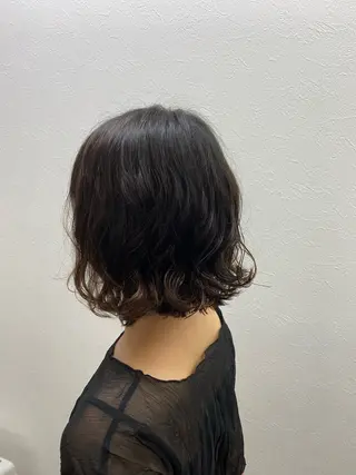 ミディアム 桐畑 周のヘアスタイル