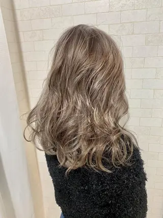 セミロング 神野 雅樹のヘアスタイル