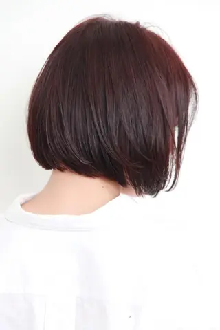 ミディアム 髪質改善/縮毛矯正 /ブリーチ矯正/岡部のヘアスタイル