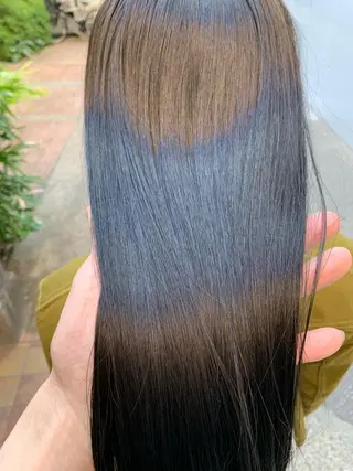 カラー ボブパーマコテ巻き風 パーマNo1深江秀平のヘアスタイル