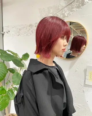 ショート yearn所属・naho✂︎bob/ layerのヘアスタイル
