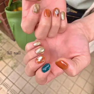 ショート pllia beautyのネイルデザイン