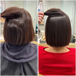 ミディアム 有馬ミク🌈 似合わせ美容師のヘアスタイル