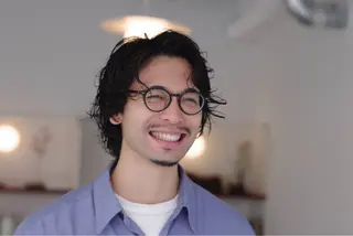 パーマ メンズ YinYang所属・川﨑 章弘のヘアスタイル