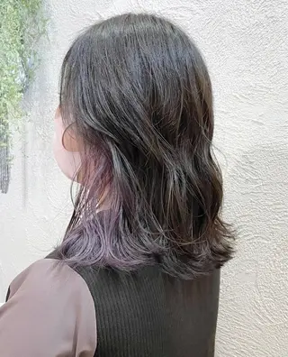 セミロング ete所属・Rina 𓍯のヘアスタイル