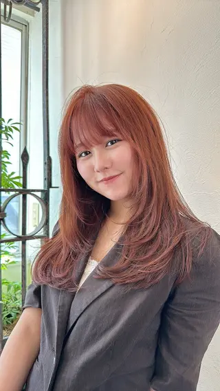 ロング カラー Masaki ブリーチカラーのヘアスタイル