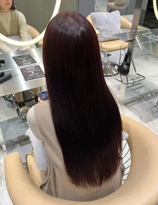 セミロング 髪質改善/縮毛矯正 松原和志のヘアスタイル