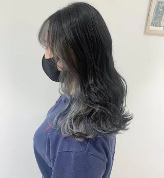 ロング カラー nono/パーマ /顔まわりカット🐈のヘアスタイル