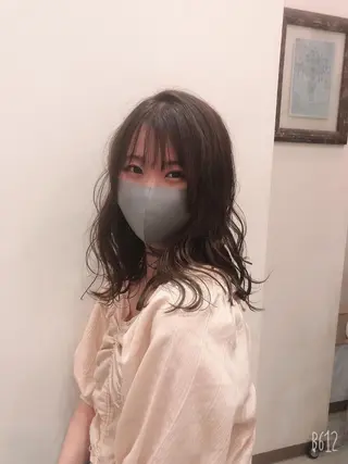 セミロング abie hair所属・河村 ちか🦋のヘアスタイル