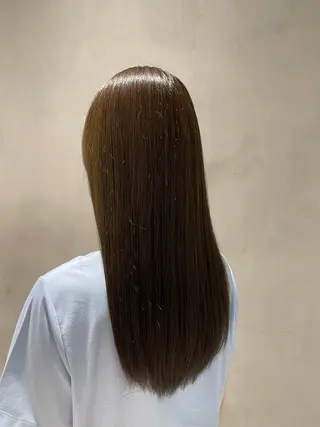 ロング カラー たかはし ゆうなのヘアスタイル