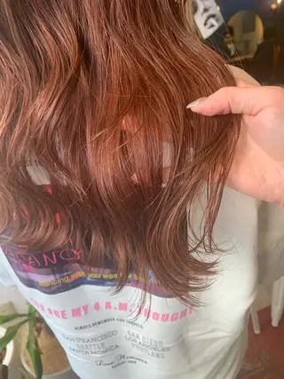 ロング ハイトーン/レイヤー 💜Akaneのヘアスタイル