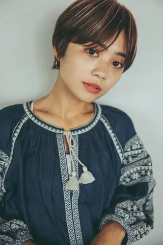 ショート 🌜 Lulu 🌛 公式/大通のヘアスタイル