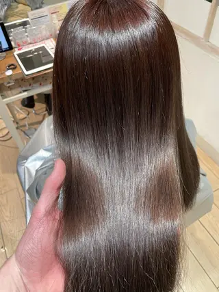 ミディアム カラー afloatkobe所属・美髪/髪質改善 川口凌弥のヘアスタイル