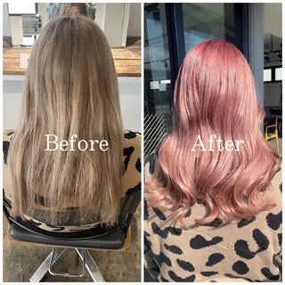 ロング カラー ムラ修正/ ハイトーン💖Riaのヘアスタイル