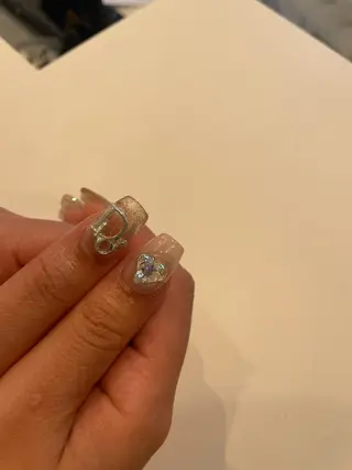 ネイル 束感まつ毛/ネイル/ LED♥KIRARAのマツエク・マツパデザイン