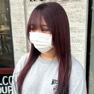 カラー ココナ./ 艶っぽカラー🐏のヘアスタイル