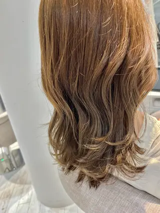 セミロング ボブ/レイヤー/ 茉莉花のヘアスタイル