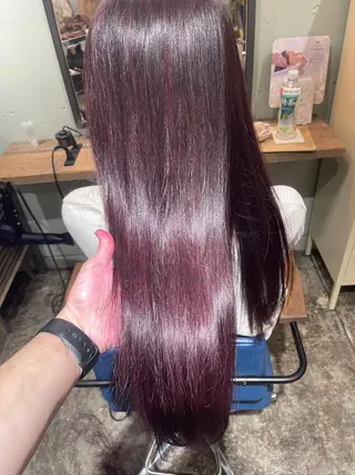 ロング カラー 艶髪🍒髪質改善特化 GARDINAのヘアスタイル
