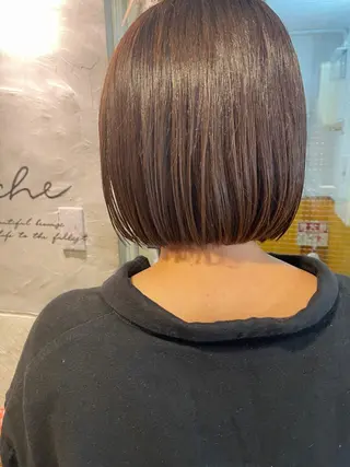 ミディアム さの あやねのヘアスタイル