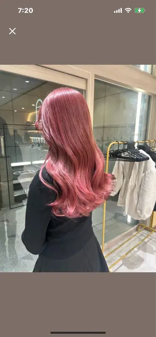 ロング カラー ꪆৎ平行アーチ ྀི ワカナの眉毛・アイブロウイメージ