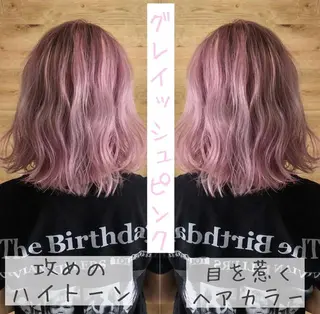 ショート カラー テトネ タカシのヘアスタイル