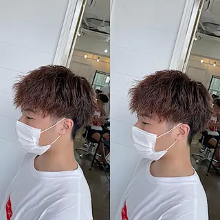 ショート メンズパーマ/縮毛 超特化/tomokiのヘアスタイル