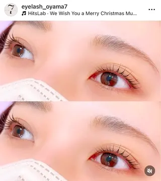 マツエク・マツパ 大山 あやかのマツエク・マツパデザイン