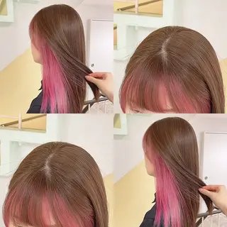 カラー 渋谷:インナーカラー ／🍒エリカ🍒のヘアスタイル