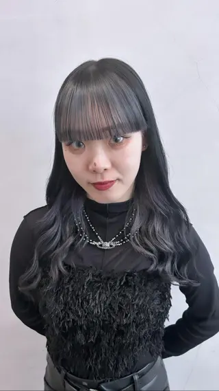 ロング カラー ヘアアレンジ HERMITAGE/ chihiroのヘアスタイル